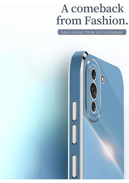 Huawei Nova 10 Pro 4g Için Xinli Sonbahar Düzeltici Telefon Kılıfı, Elektrokaplatma Tpu Arka Kabuk Tam Kamera Lens Koruma Kılıfı (Yurt Dışından)