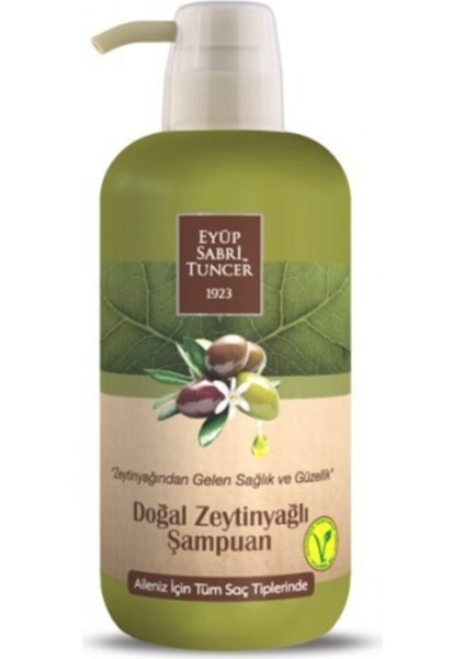 Doğal Zeytinyağlı Şampuan 600 ml