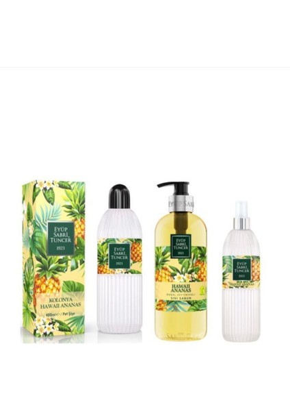 Sıvı Sabun Hawaii Ananas 500 Ml, Kolonya 400 ml ve 150 ml