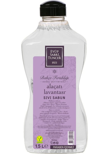 Alaçatı Lavantası Sıvı Sabun 1500 ml