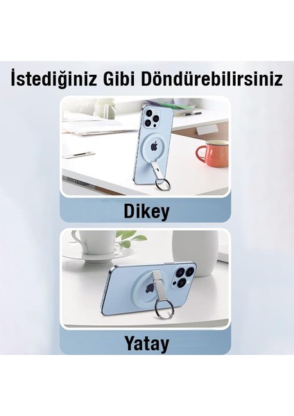 Magsafe Uyumlu Telefon Tutucu Apple iPhone 14 13 12 Pro Max Stand Yüzük Tutucu Apple iPhone Masaüstü Stand fiyatları