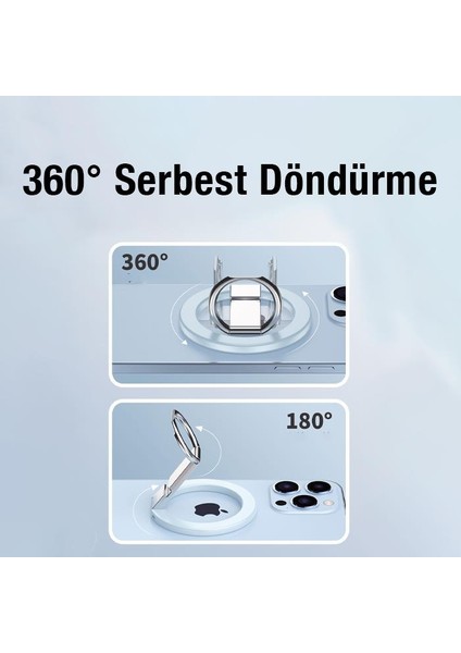 Magsafe Uyumlu Telefon Tutucu Apple iPhone 14 13 12 Pro Max Stand Yüzük Tutucu Apple iPhone Masaüstü Stand modelleri