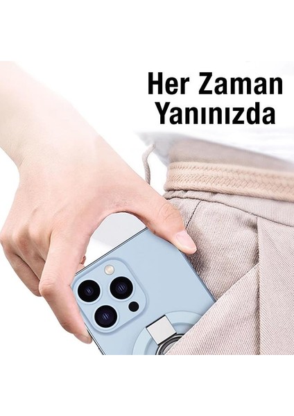 Magsafe Uyumlu Telefon Tutucu Apple iPhone 14 13 12 Pro Max Stand Yüzük Tutucu Apple iPhone Masaüstü Stand fırsatları