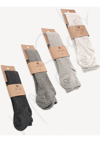 Mono Socks 4'lü Külotlu Çocuk Çorap