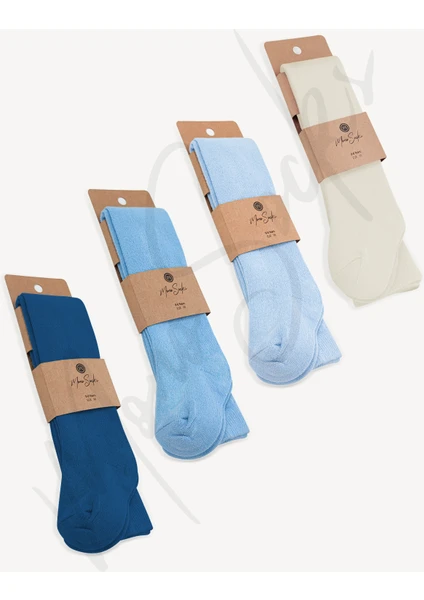 Mono Socks 4'lü Külotlu Çocuk Çorap