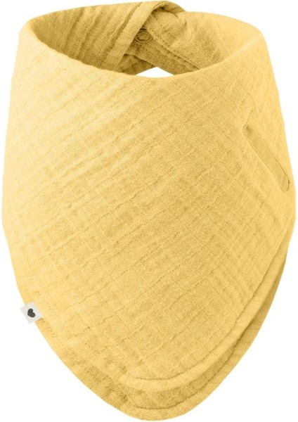 Bandana Bib- Pale Butter