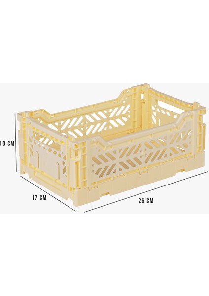 Aykasa 261710 Minibox Banana Katlanabilir Kasa