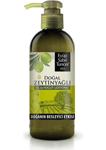 Doğal Zeytinyağlı El ve Vücut Losyonu 250 ml