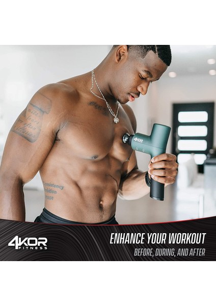 4kor Fitness Kas Vurmalı Masaj Tabancası