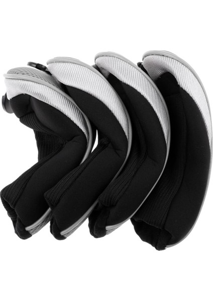 Golf Aksesuar Gray Için 4x Universal Golf Hibrit Kapak Headcover Golf Kulübü Putter (Yurt Dışından)