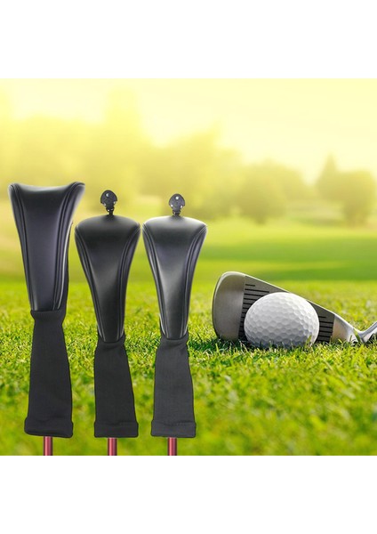 Golf Club Head Aksesuarları Kaplar Ahşap Kutup Sürücü Fairway Kılıfı Koruyor (Yurt Dışından) indirimleri