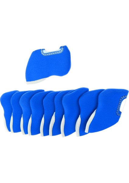 10PCS Universal Golf Demir Putter Kafa Kapağı Koruyucu Kama Çorap Kraliyet Mavisi (Yurt Dışından) fiyatları