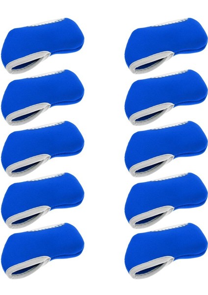 10PCS Universal Golf Demir Putter Kafa Kapağı Koruyucu Kama Çorap Kraliyet Mavisi (Yurt Dışından) indirimleri