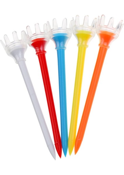 Güzel 5pcs Taç Golf Tees Golfçü Eğitim Aracı Rastgele Renk (Yurt Dışından) fırsatları
