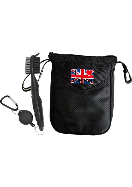 Golf Kılıfı Çanta Tee Tutucu Küçük Cep Kılıfı Taşınabilir Golf Topu Saklama Çantası Ingiltere (Yurt Dışından)