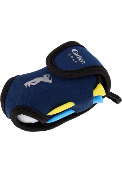 Klipsli Golf Topu Tutucu 2 Golf Topu ve 4 Tees Seti ile Bel Kemeri Çantası Mavi (Yurt Dışından) modelleri