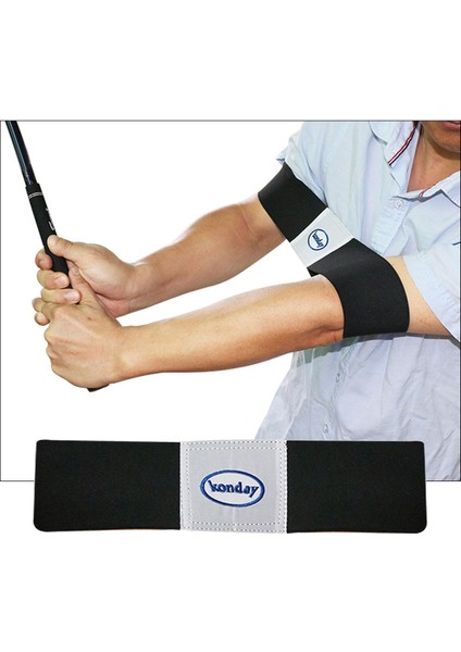 Elastik Golf Salıncak Eğitim Yardım Kol Bandı Duruş Hareket Golf Düzeltme Kemer Siyah (Yurt Dışından) modelleri