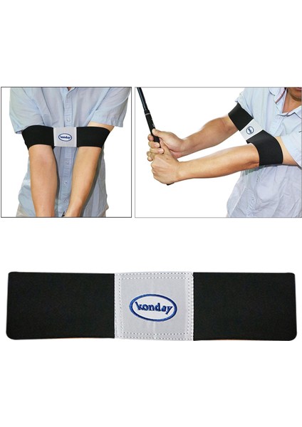 Elastik Golf Salıncak Eğitim Yardım Kol Bandı Duruş Hareket Golf Düzeltme Kemer Siyah (Yurt Dışından) fırsatları