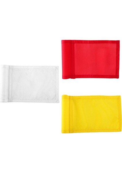Naylon Golf Bayrakları Standart Green Flags Marker Arka Bahçe Pim Bayrakları 3 Renk (Yurt Dışından)