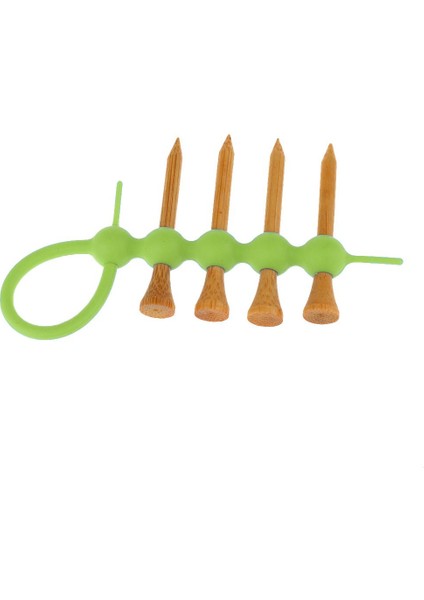 Mini Golf Tee Tutucu Klip + 4 Adet Ahşap Golf Tees (Yurt Dışından) indirimleri