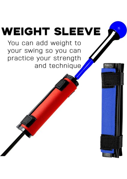 Golf Kulübü Salıncak Ağırlık Yüzük Golf Ağırlıklı Isınma Golf Kulübü Başkanı Wrap Mavi (Yurt Dışından) indirimleri