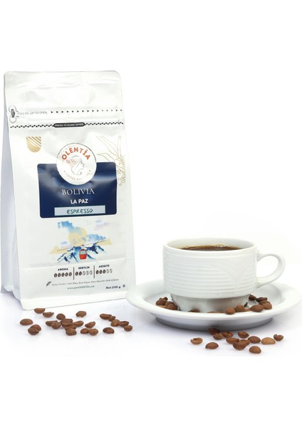 Bolivia La Paz Expresso Kahve 250 gr (Çekirdek)