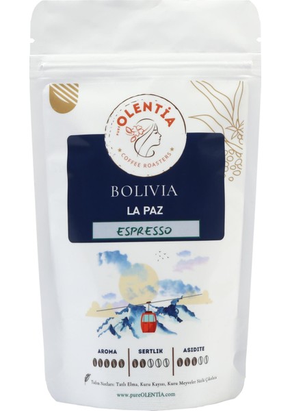 Bolivia La Paz Expresso Kahve 250 gr (Çekirdek)