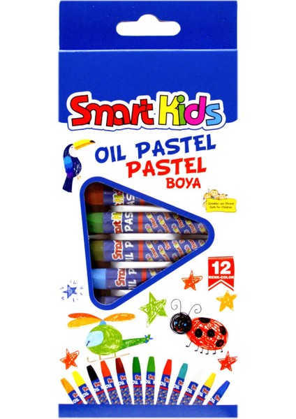 Smart Kids Pastel Boya 12 Renk