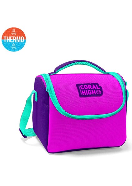 Coral High Kids Mor Pembe Thermo Beslenme Çantası 11847