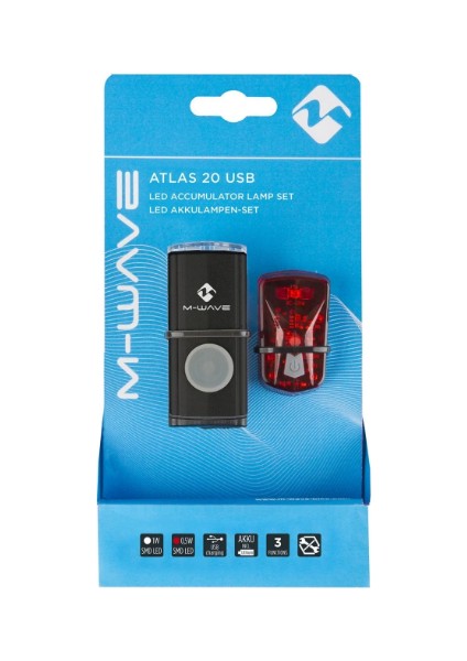 Atlas 20 USB Ön/arka Işık Seti