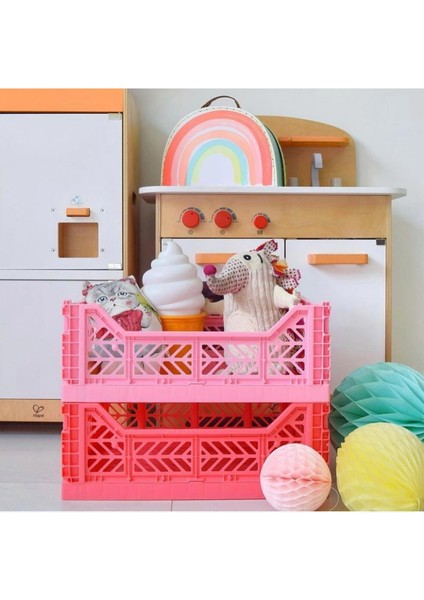 Aykasa 403014 Midibox Dark Pink Katlanabilir Kasa indirimleri