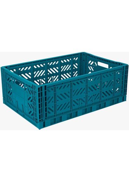 Aykasa 604022 Maxibox Peacock Green Katlanabilir Kasa