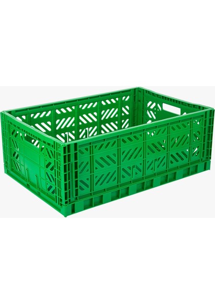 Aykasa 604022 Maxibox Green Katlanabilir Kasa