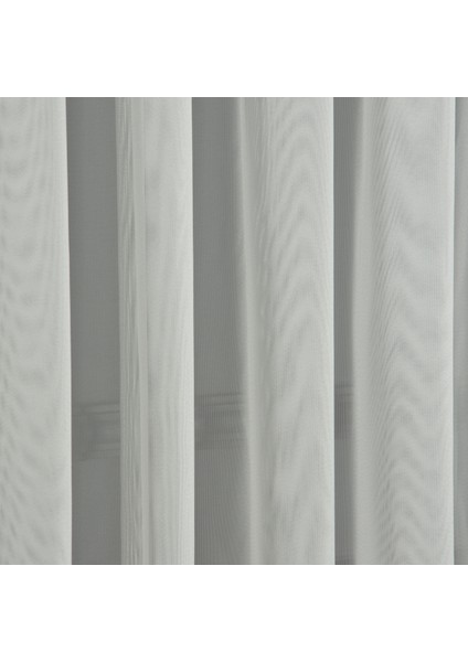 Düz Monaliza (Zırh Zemin) Tül Perde Seyrek Pile (1'e 2 Pile) Dikim Kırık Beyaz fırsatları