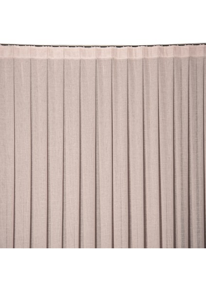 Düz Yüksek Kalite Keten Tül Perde Seyrek Pile (1'e 2 Pile) Dikim Pudra modelleri