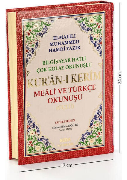 Kur'an-ı Kerim Meali ve Türkçe Okunuşu Üçlü (Orta Boy) Bilgi - Elmalılı Muhammed Hamdi Yazır