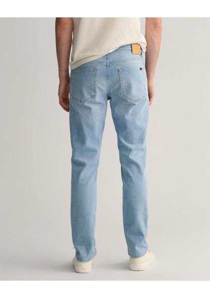 Erkek Mavi Slim Fit Hayes Jean Pantolon 1000308.992 fiyatları