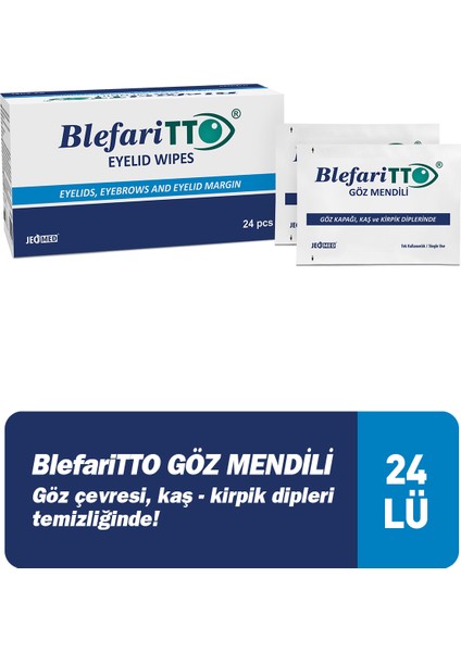 Blefaritto Swap Göz Mendili 24 Adet