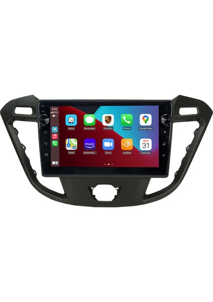 Ford Transit Custom Android 10 Carplay Navigasyon Tuşlu Multimedya Ekran Oem 4gb RAM+64GB HDD