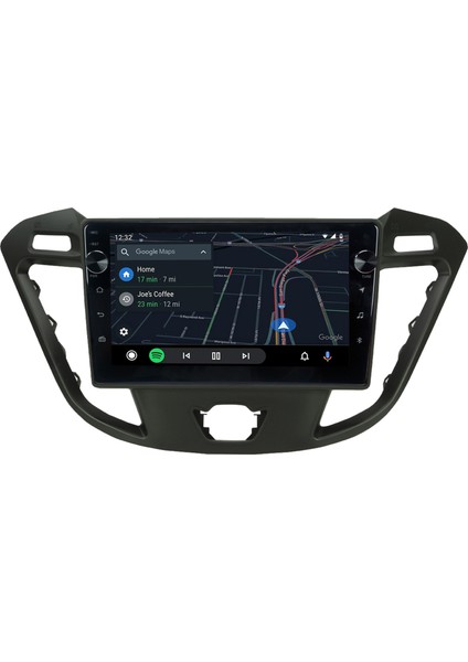Ford Transit Custom Android 10 Carplay Navigasyon Tuşlu Multimedya Ekran Oem 4gb RAM+64GB HDD