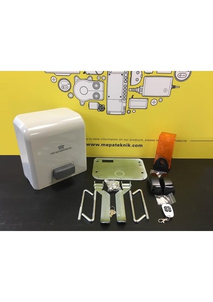 Otomatik Yana Kayar Bahçe Kapı Motoru Dc Motor Tmt Boxer 500