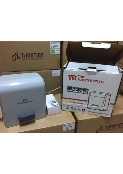 Otomatik Yana Kayar Bahçe Kapı Motoru Dc Motor Tmt Boxer 500 fiyatları
