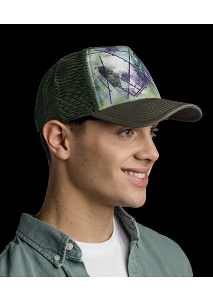 Buff® Trucker Cap Campast Green L/xl Şapka