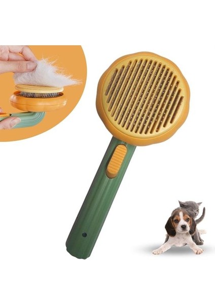 Yeşil te Plastik Evcil Hayvan Temizleme Fırçası fiyatları