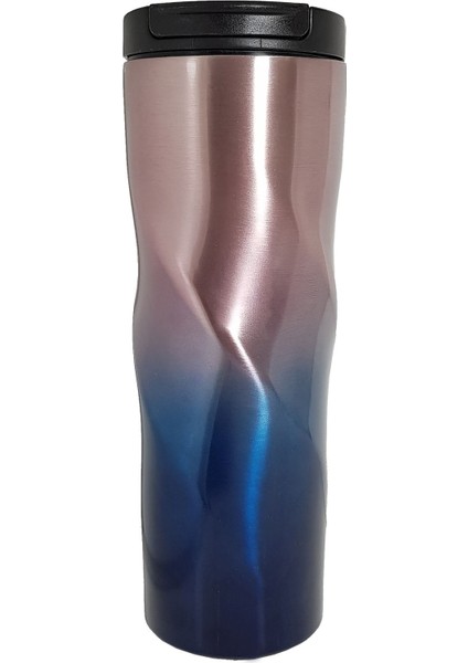 Komple 304 L Çelik Degrade 6 Oz 500 ml Kahve Termos Mug CIN229ML