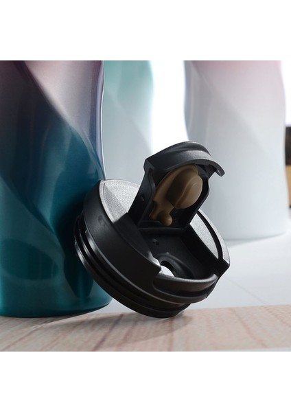 Komple 304 L Çelik Degrade 6 Oz 500 ml Kahve Termos Mug CIN229ML