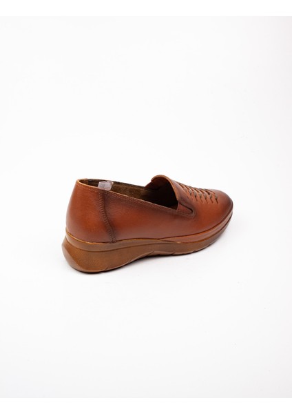 408 Kadın Günlük Deri Ayakkabı Taba fırsatları