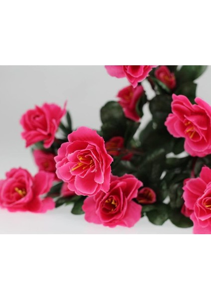 Yapay Çiçek Fuşya Pembe Açelya Demeti 7 Dallı 33*20CM fiyatları