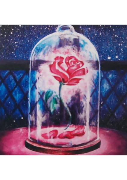 5d Elmas Taş Işleme Kiti 30X30 cm Gül Desen fiyatları