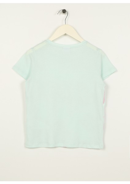Baskılı Yeşil Kız Çocuk T-Shirt Pars fiyatları